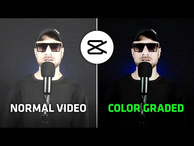 How To Color Grade In Capcut Mein Video Color Grade Kaise Kare | Video Color Grading In Capcut 2024