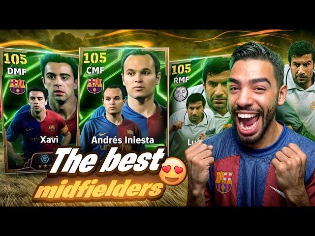 NEW INIESTA + XAVI + FIGO SPANICH LEAGUE MIDFIELDERS PACK OPENING  eFootball 25 mobile