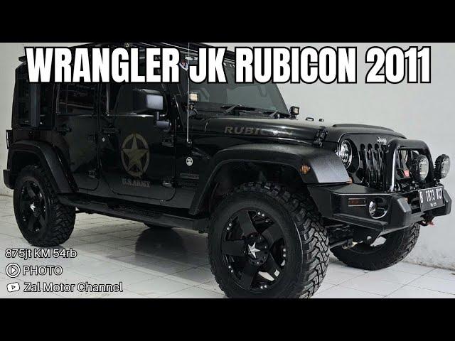  [PHOTO] WRANGLER JK RUBICON 3.8 SPORT UNLIMITED 4X4 MATIC 2011 875JT KM 54RB MOBIL BEKAS ZAL MOTOR
