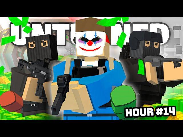 I ROBBED EVERY BANK ON LIFE RP IN 24 HOURS! (Unturned Life RP #94)