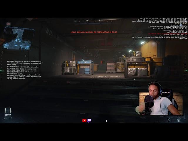 STAR CITIZEN - BUNKER LOOTINGSPACE HAULING !yt !discord !star