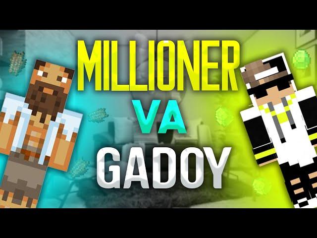 MILLIONER VA GADOY KULGULI VIDEO MINECRAFTDA