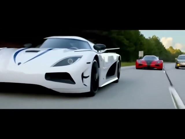 Alan walker - The Spectre (with nfs movie koenigsegg race) Music Video