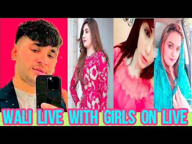 Waliullah Live with girls  | Fun live | Funny Live Game | Live wali armani| Wali live game