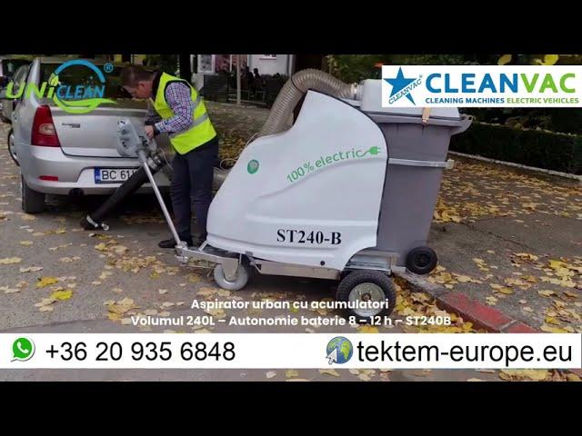 Outdoor Vacuum Cleaner and Litter Picker Machine #cleanvac 