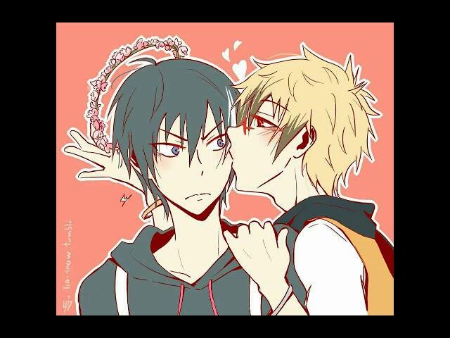 Hyde x Licht Todoroki  (котик) Servamp Хайд и Лихт яой Сервамп