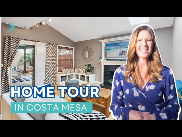 Costa Mesa Home Tour: Upgraded End-Unit Condo in Costa Mesa | Windy Ruffini