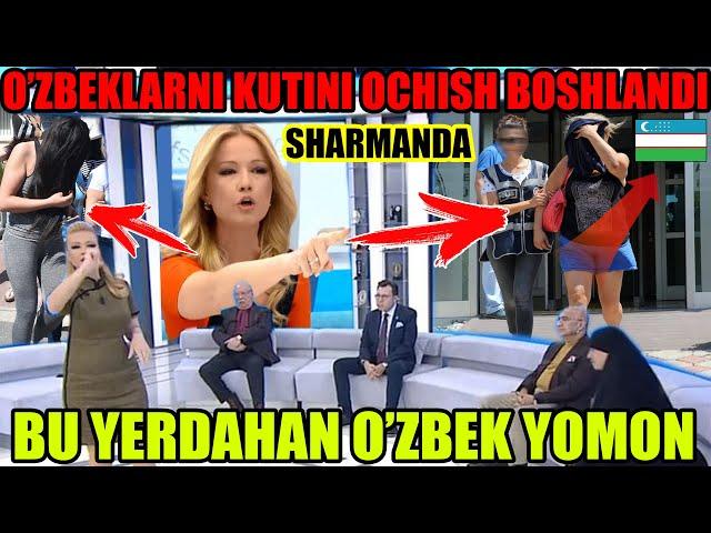 ТУРКИЯДА ЎЗБЕК КИЗЛАРИНИ ШАРМАНДА КИЛИШ БОШЛАНДИ.