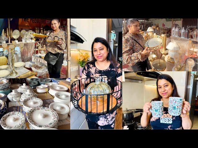 OMG  Is Baar Banjara Market Mai Bilkul Naye Design ki Crockery Aur Home Decor | Indian Mom Studio