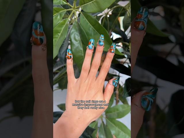 Glass Nails pt.2 #nails #glass #nailart  #trejayne #fyp