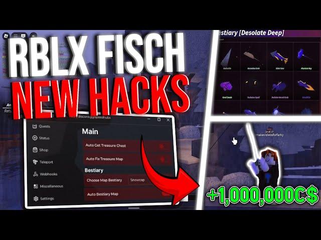 FASTEST Auto Fish Script EVER! | Fisch Script GUI | Dupe Fish, Auto Sell, Auto Shake *PASTEBIN 2024*