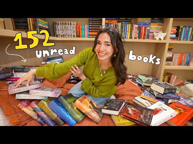 I have 152 unread books...let's keep reading!