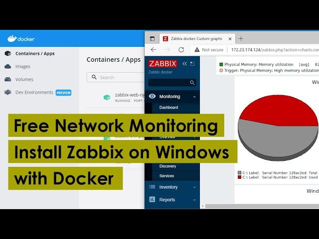 How to install Zabbix on Windows with Docker Desktop