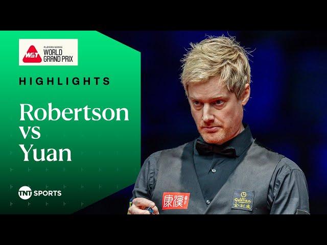 CLINICAL WIN!  | Neil Robertson vs Yuan Sijun | 2025 World Grand Prix Highlights