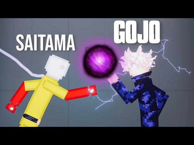 SAITAMA vs Gojo Satoru [Jujutsu Kaisen Mod] - People Playground