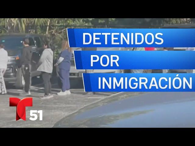 "Fueron engañados": familias denuncian detenciones en oficina de inmigración en Florida