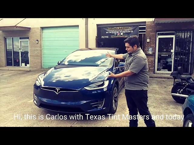 Tesla Model X | Ceramic Window Tint Install | Texas Tint Masters