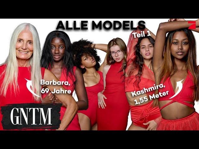 Das sind die Kandidatinnen von #GNTM 2022 - Teil 1 | GNTM 2022 ProSieben