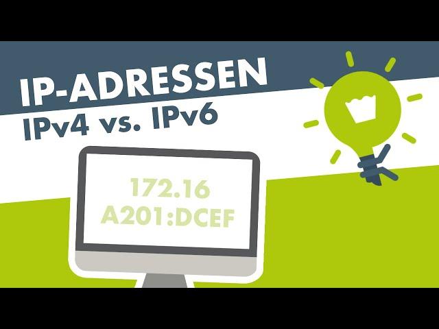 IP ADRESSEN einfach erklärt (IPv4 vs IPv6)