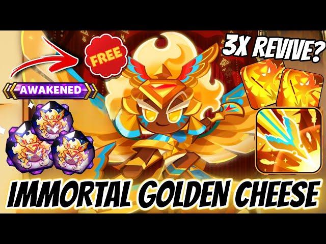 3X REVIVE?  FREE IMMORTAL Golden Cheese Cookie!