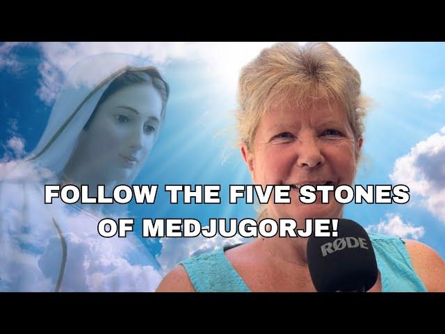 POWERFUL TESTIMONY  - FOLLOW THE 5 STONES OF MEDJUGORJE!