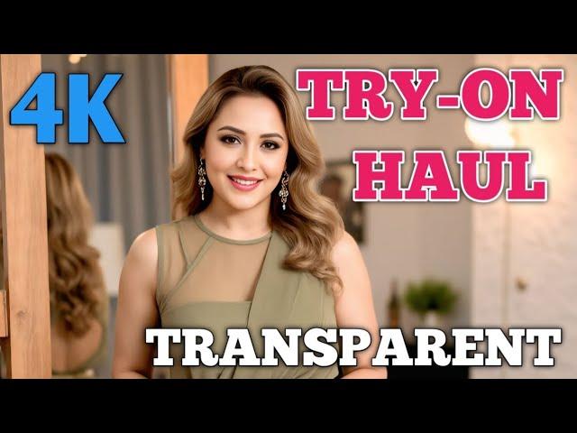 Transparent Dress Try-On & House Cleaning | 4K Lingerie + Bikini Haul