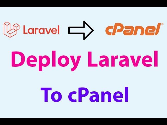 How to Deploy Laravel Project to cPanel | Laravel project Hosting  | Laravel Deploy to Live Server