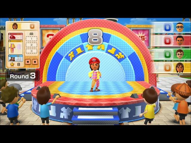 Wii Party U-Mii Fashion Plaza (vs. Master)