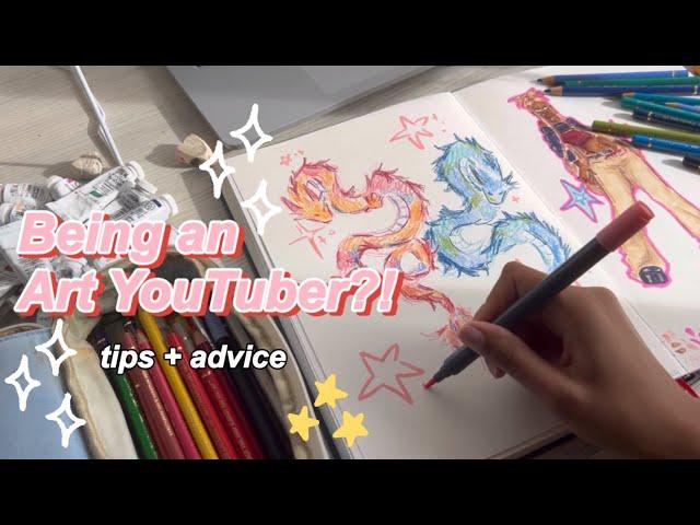 tips for starting your art youtube channel