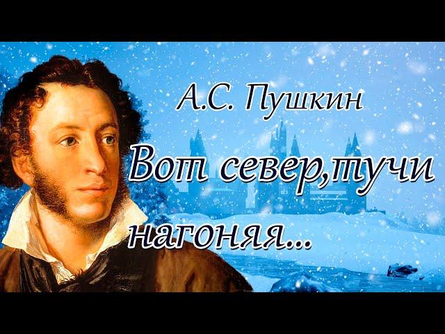 Стихотворение «Вот север тучи нагоняя...». А.С. Пушкин. Поэтическая тетрадь