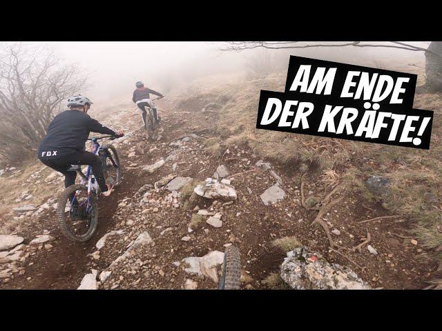 Die HÄRTESTE MTB-TOUR meines Lebens! Schwarzer Karma Trail - Monte Carmo Finale Ligure