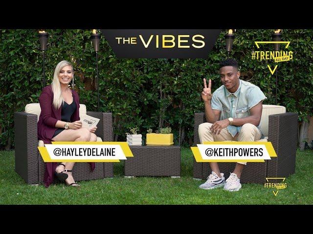 KEITH POWERS INTERVIEW // THE VIBES // Trending All Day