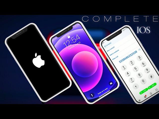 MIUI 12 Best IOS Theme For All Xiaomi Device | IOS Boot Animation | IOS 15