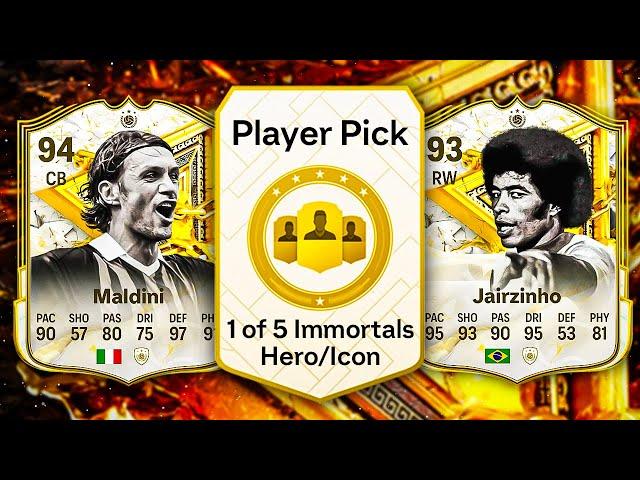 IMMORTALS ICON/HERO PLAYER PICKS!  FC 25 Ultimate Team