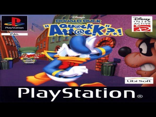 Donald Duck Quack Attack (PS1) - 100% Complete - Walkthrough [FULL GAME] HD