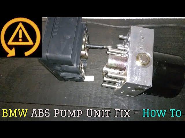 BMW Dynamic Stability Control Fault - Fixed - How To DIY