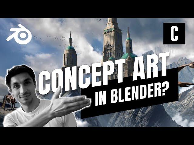 Blender Beginners For Concept Art - TUTORIAL