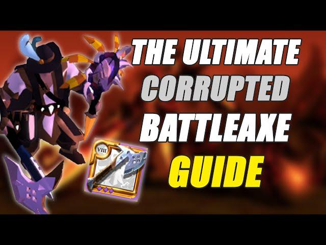 THE ULTIMATE BATTLEAXE GUIDE - CORRUPTED DUNGEON - ALBION ONLINE