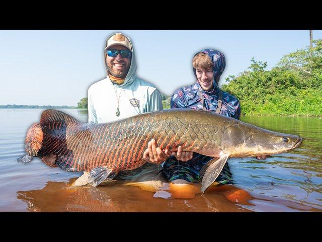 Catching The Fish of My Childhood Dreams -- Arapaima Gigas