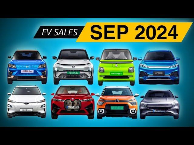 Top 10 Electric cars in September 2024 | Ev sales report 