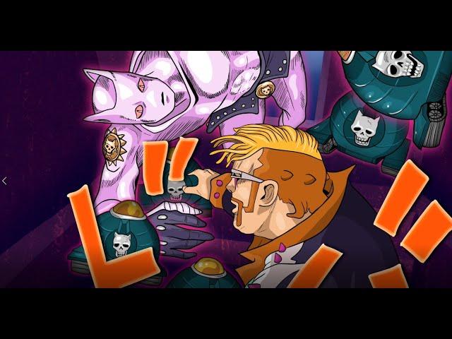 JoJo Part 8 Killer Queen Vs Vitamin C Animated