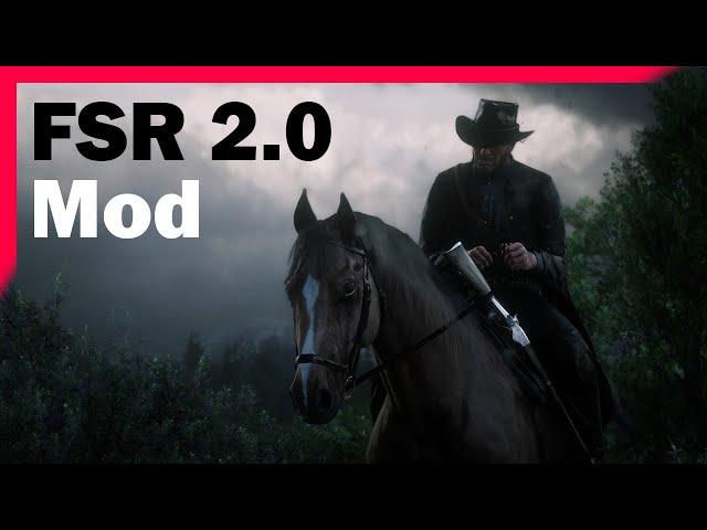 How to add AMD FSR 2.0 in RDR 2? (Very Easy)