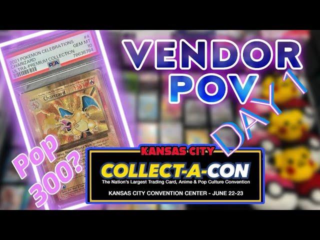 Metal Charizard! Still buying ALTs? | Collect-A-Con Kansas City | Vendor POV