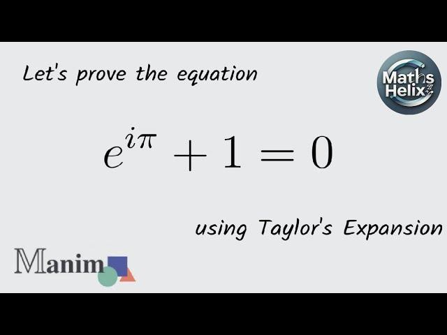 Euler's Identity | The Most Beautiful Equation in Mathematics