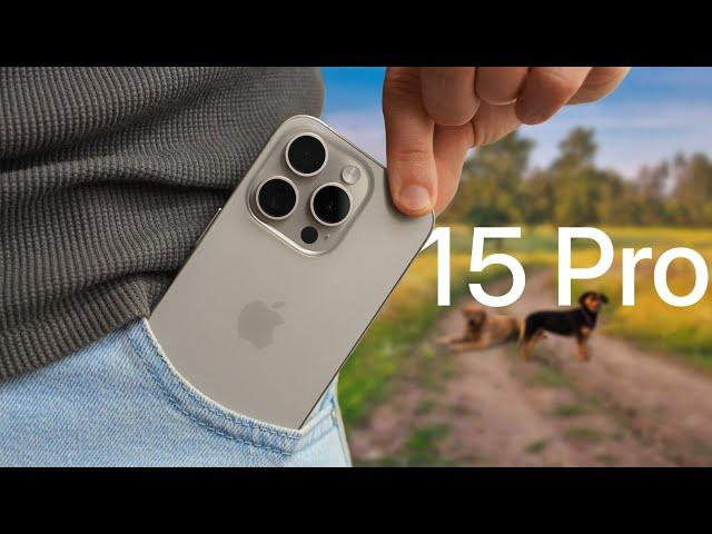 iPhone 15 Pro в реальной жизни