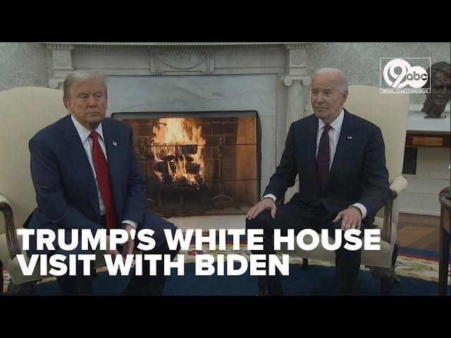 President-elect Trump meets with Biden, House GOP at White House