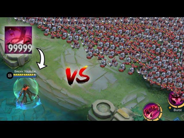 99999 stacks Cecilion vs 1000 minions