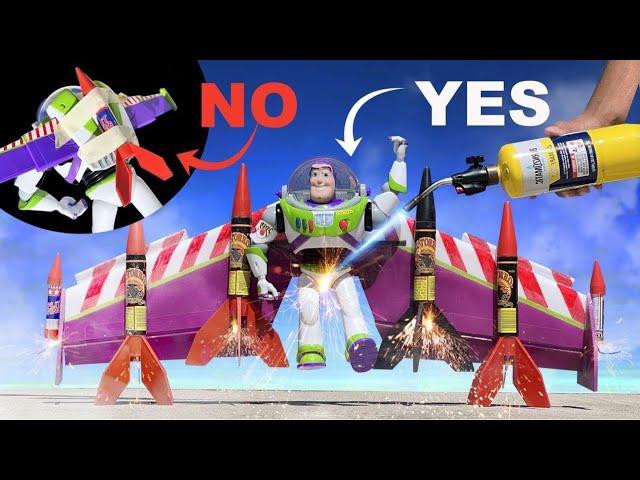 Modifying Buzz Lightyear to FLY