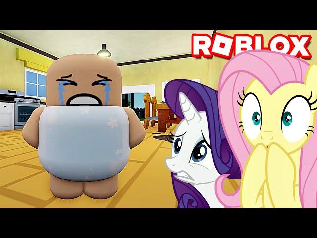 AS PÔNEIS VIRARAM BABÁS do BEBÊ CHORÃO no ROBLOX #LuliRarity