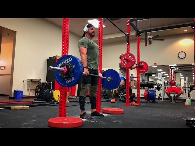 Working deadlifts and Double overhand grip